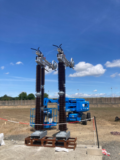 Assemblage Sectionneurs Pantographe 400Kv